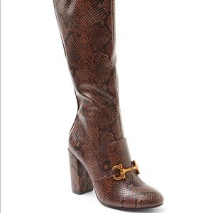 snakeskin boots womens